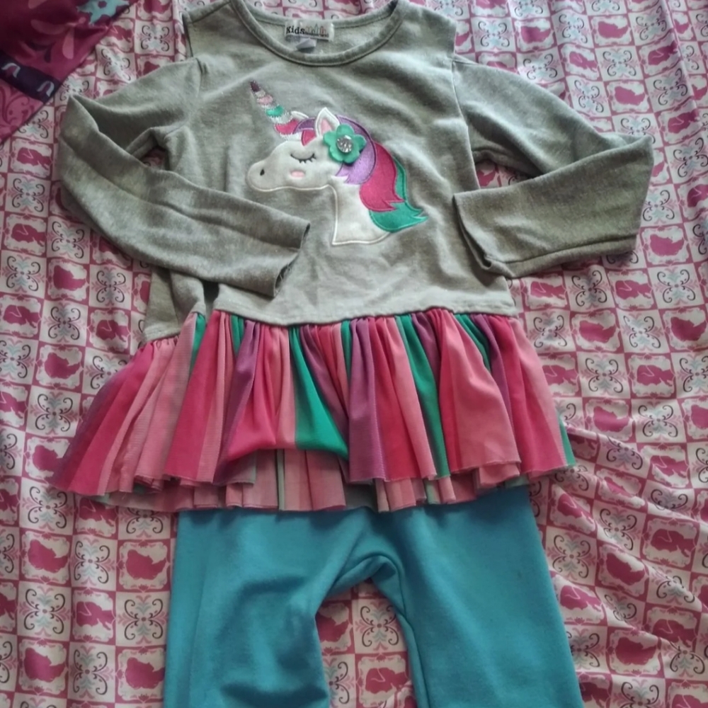 2-Piece Unicorn Outfit